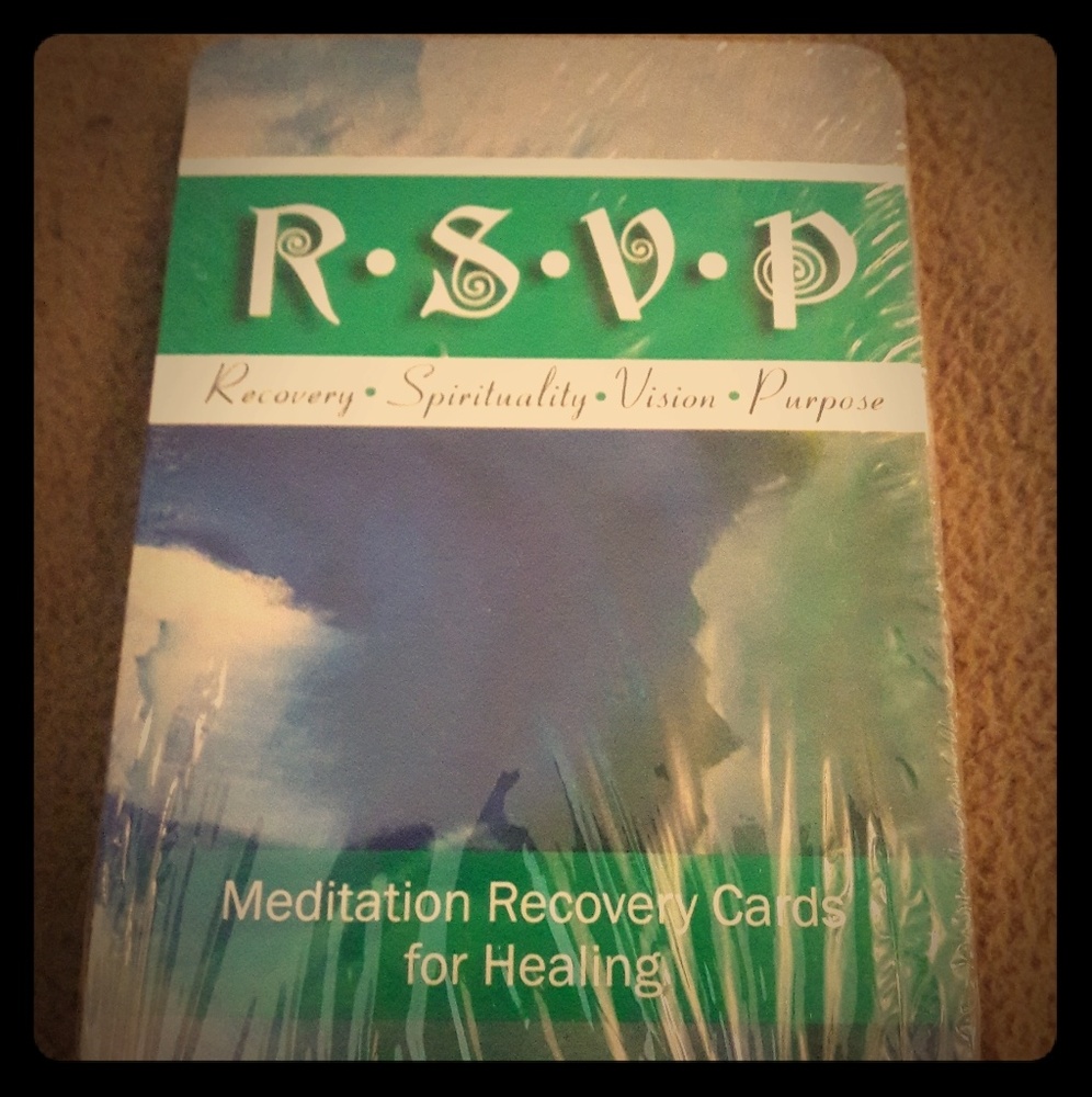 Recovery Daily Meditation cards Daily Meditation cards 12 step focus sobriety